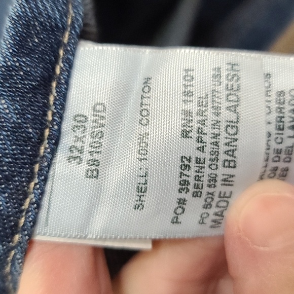 Berne Denim Overalls Mens? Unisex Multiple Pockets Adjustable Straps 32x28 READ* - Picture 8 of 10